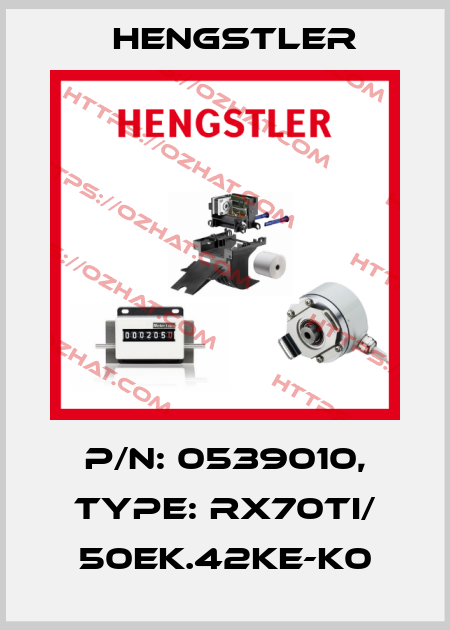 p/n: 0539010, Type: RX70TI/ 50EK.42KE-K0 Hengstler