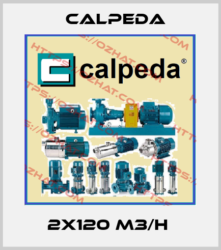 2X120 M3/H  Calpeda