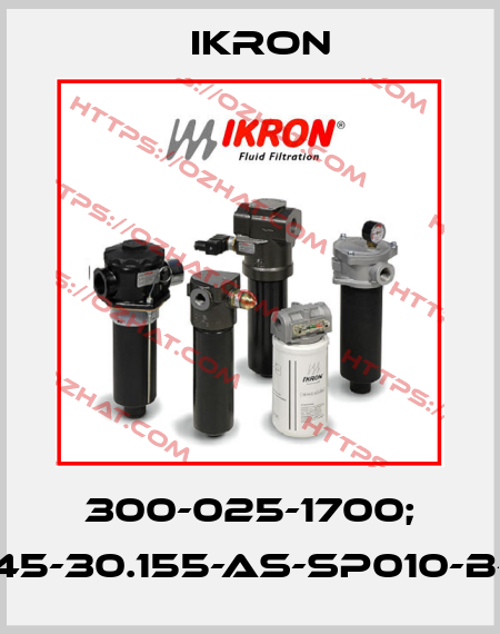 300-025-1700; EK45-30.155-AS-SP010-B-75 Ikron
