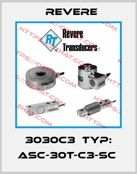 3030C3  TYP: ASC-30T-C3-SC  Revere