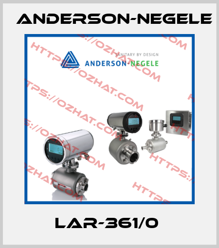 LAR-361/0  Anderson-Negele
