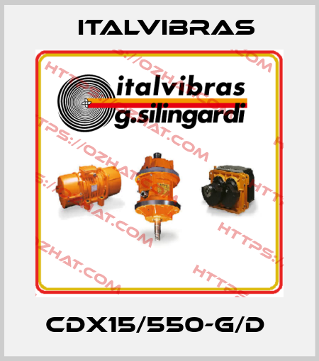CDX15/550-G/D  Italvibras