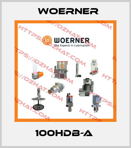 100HDB-A  Woerner