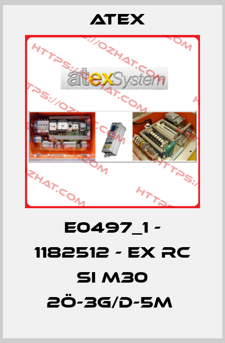 E0497_1 - 1182512 - Ex RC Si M30 2Ö-3G/D-5m  Atex