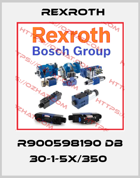 R900598190 DB 30-1-5X/350  Rexroth