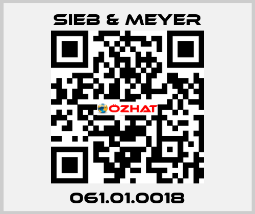 061.01.0018 SIEB & MEYER