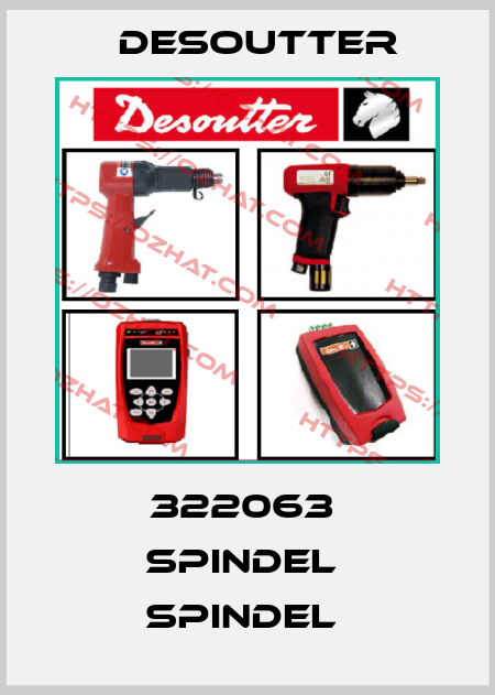 322063  SPINDEL  SPINDEL  Desoutter