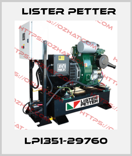LPI351-29760 Lister Petter