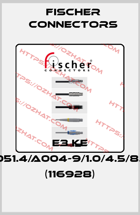 E3 KE 1051.4/A004-9/1.0/4.5/8.7 (116928) Fischer Connectors