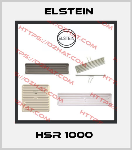 HSR 1000  Elstein