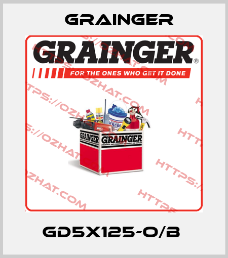 GD5X125-O/B  Grainger