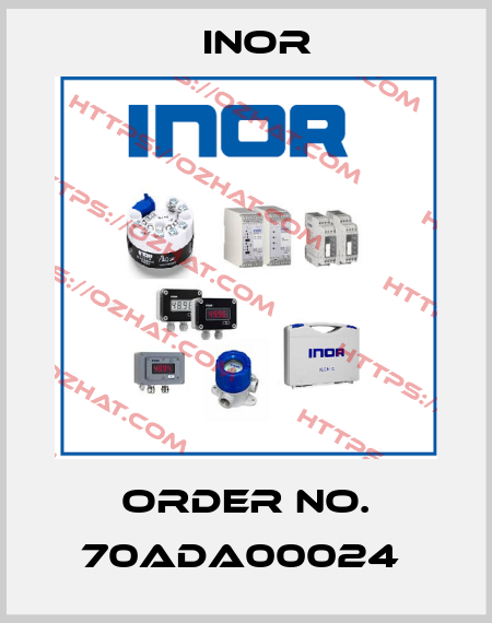 Order No. 70ADA00024  Inor