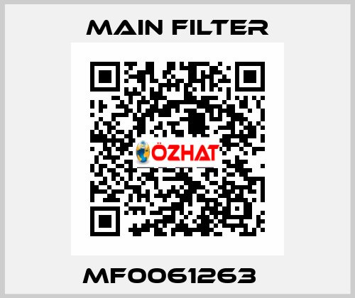 MF0061263   Main Filter