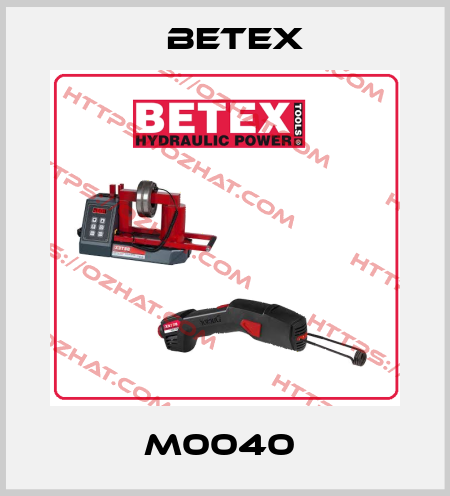 M0040  BETEX