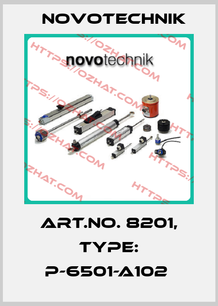 Art.No. 8201, Type: P-6501-A102  Novotechnik