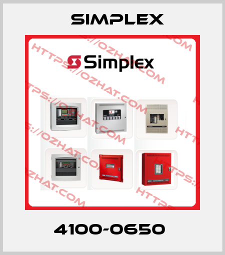 4100-0650  Simplex