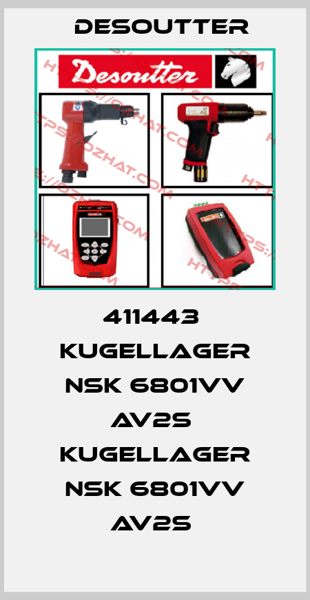 411443  KUGELLAGER NSK 6801VV AV2S  KUGELLAGER NSK 6801VV AV2S  Desoutter