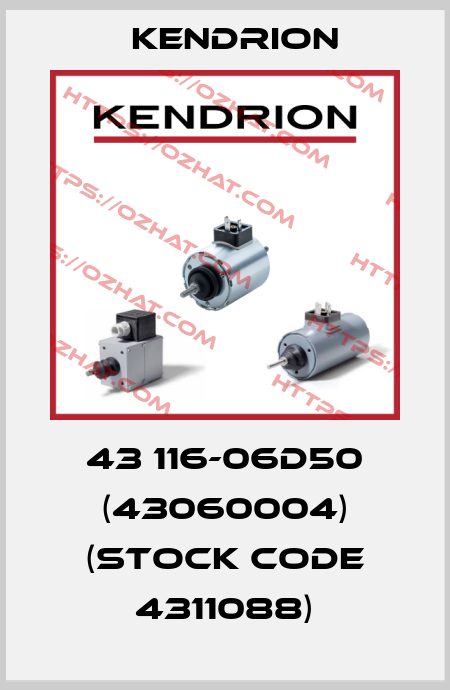 43 116-06D50 (43060004) (stock code 4311088) Kendrion