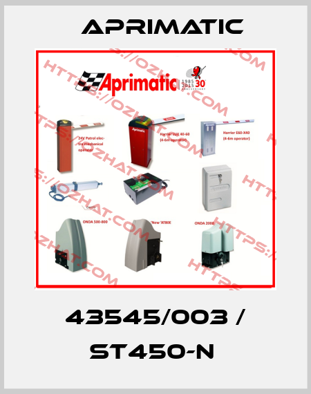 43545/003 / ST450-N  Aprimatic