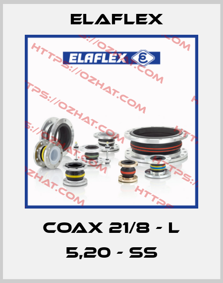 COAX 21/8 - L 5,20 - SS Elaflex