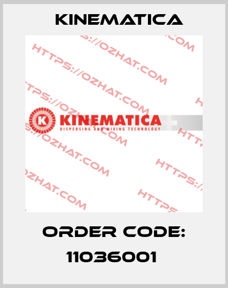 Order Code: 11036001  Kinematica