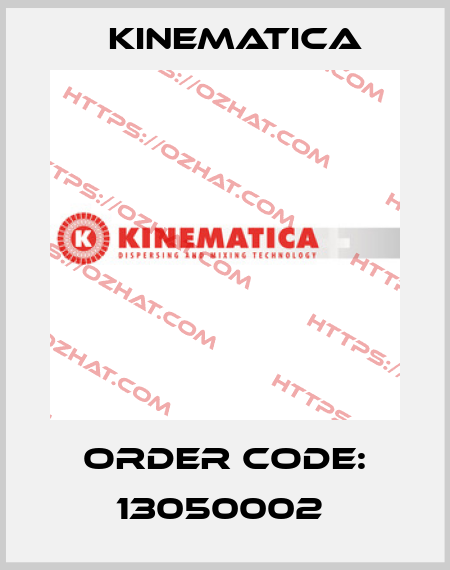 Order Code: 13050002  Kinematica