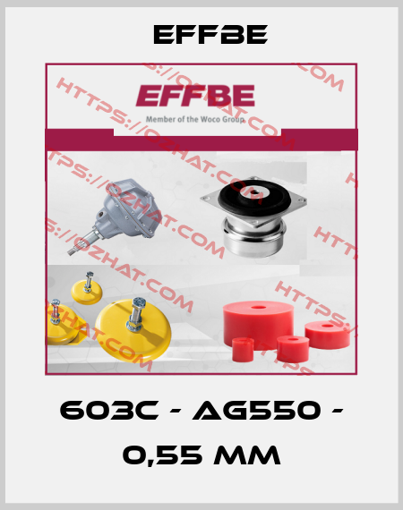 603C - AG550 - 0,55 mm Effbe