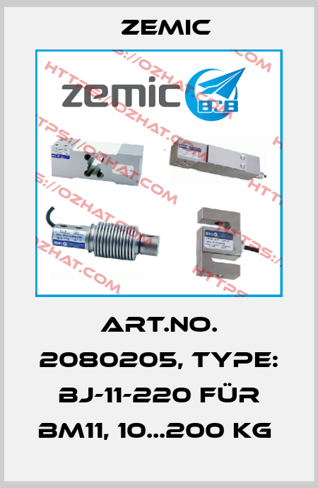 Art.No. 2080205, Type: BJ-11-220 für BM11, 10...200 kg  ZEMIC
