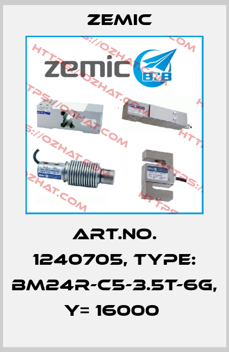 Art.No. 1240705, Type: BM24R-C5-3.5t-6G, Y= 16000  ZEMIC