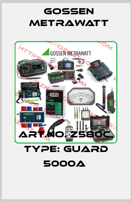 Art.No. Z580C, Type: Guard 5000A  Gossen Metrawatt