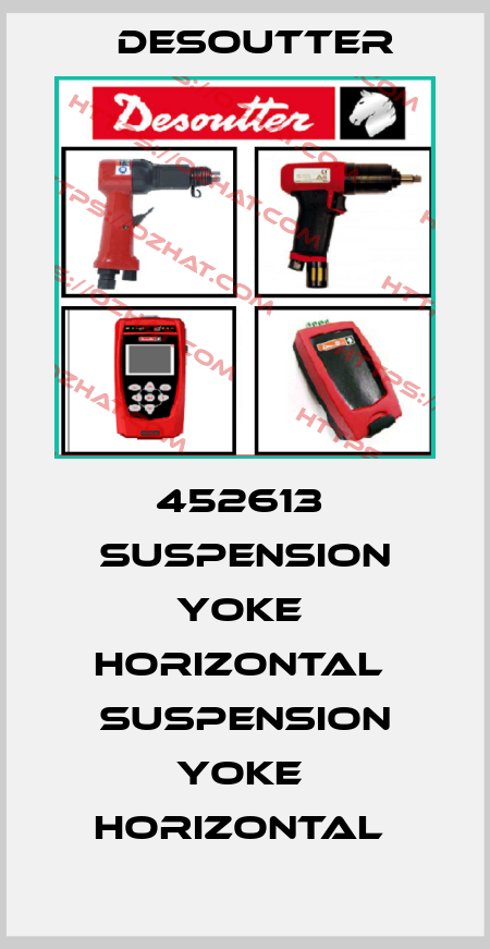 452613  SUSPENSION YOKE  HORIZONTAL  SUSPENSION YOKE  HORIZONTAL  Desoutter