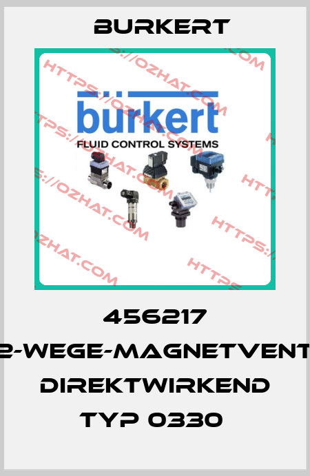 456217 3/2-WEGE-MAGNETVENTIL; DIREKTWIRKEND TYP 0330  Burkert
