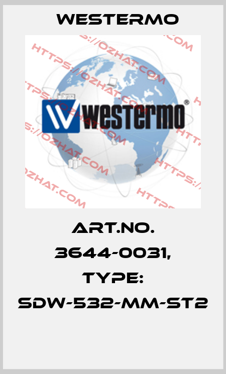 Art.No. 3644-0031, Type: SDW-532-MM-ST2  Westermo