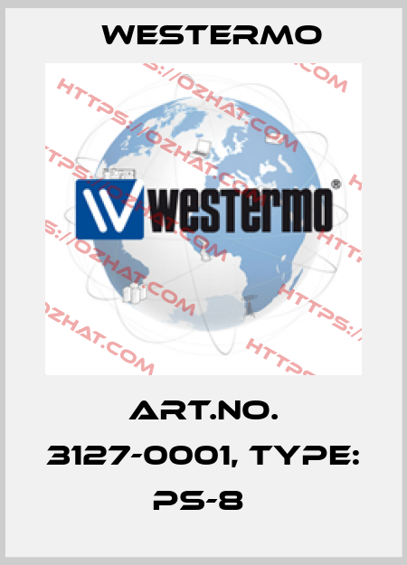 Art.No. 3127-0001, Type: PS-8  Westermo