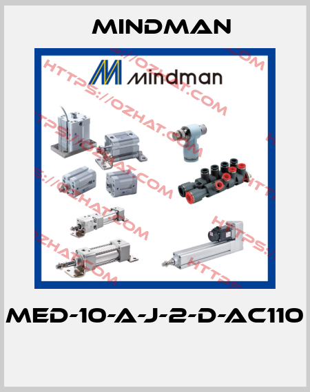 MED-10-A-J-2-D-AC110  Mindman