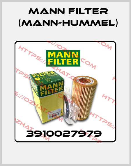 3910027979  Mann Filter (Mann-Hummel)