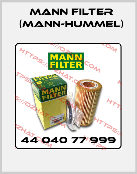 44 040 77 999 Mann Filter (Mann-Hummel)