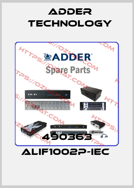 490363 ALIF1002P-IEC  Adder Technology