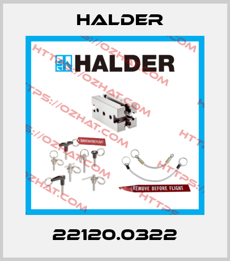 22120.0322 Halder
