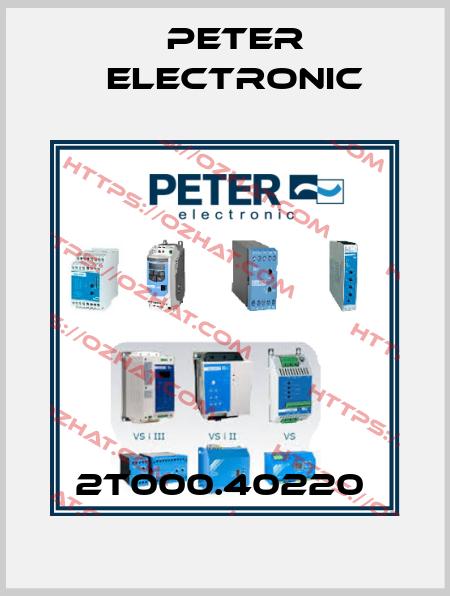 2T000.40220  Peter Electronic