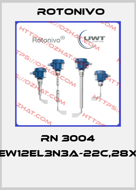 RN 3004 EW12EL3N3A-22C,28X  Rotonivo