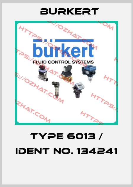 Type 6013 / Ident No. 134241  Burkert