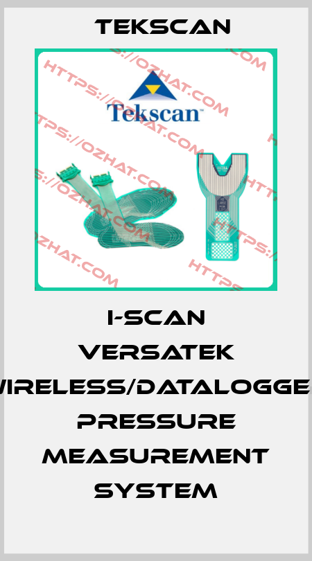I-Scan VersaTek Wireless/Datalogger Pressure Measurement System Tekscan