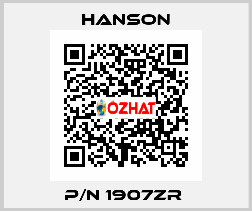  p/n 1907ZR  HANSON