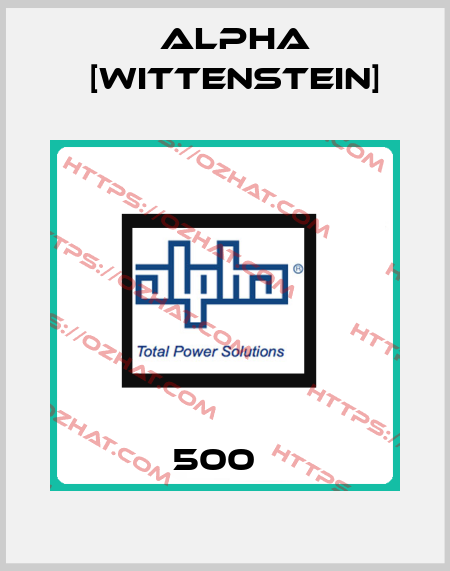 500   Alpha [Wittenstein]