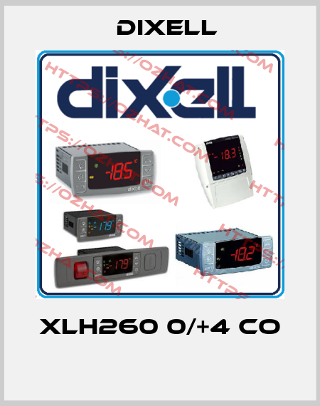 XLH260 0/+4 CO  Dixell