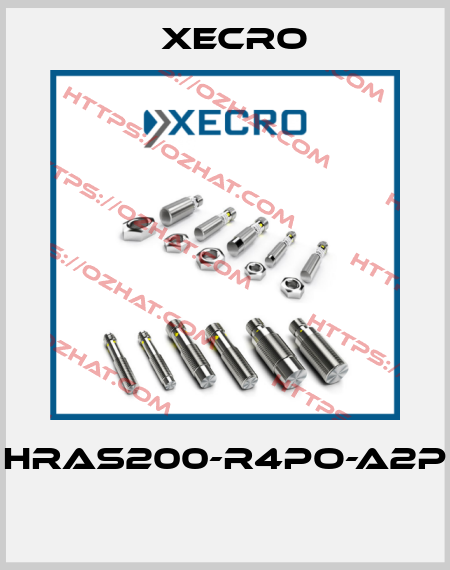 HRAS200-R4PO-A2P  Xecro