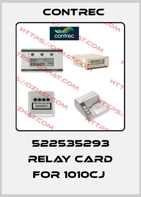 522535293 RELAY CARD FOR 1010CJ  Contrec