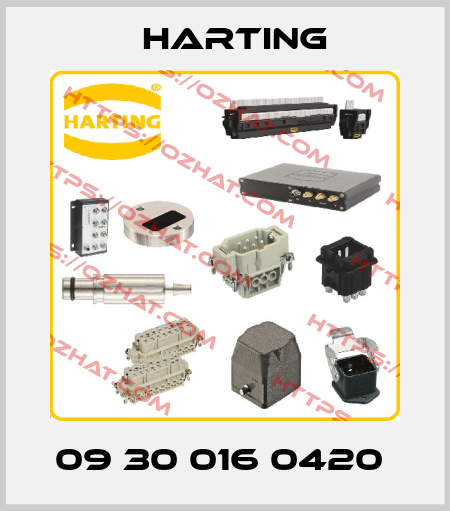 09 30 016 0420  Harting