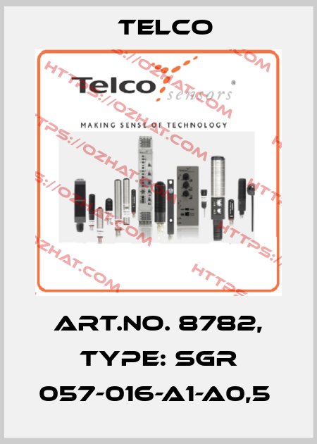 Art.No. 8782, Type: SGR 057-016-A1-A0,5  Telco
